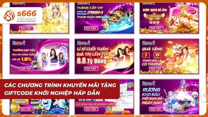 Nhà cái luôn tung ra các chương trình khuyến mãi cho anh em mới tham gia chơi