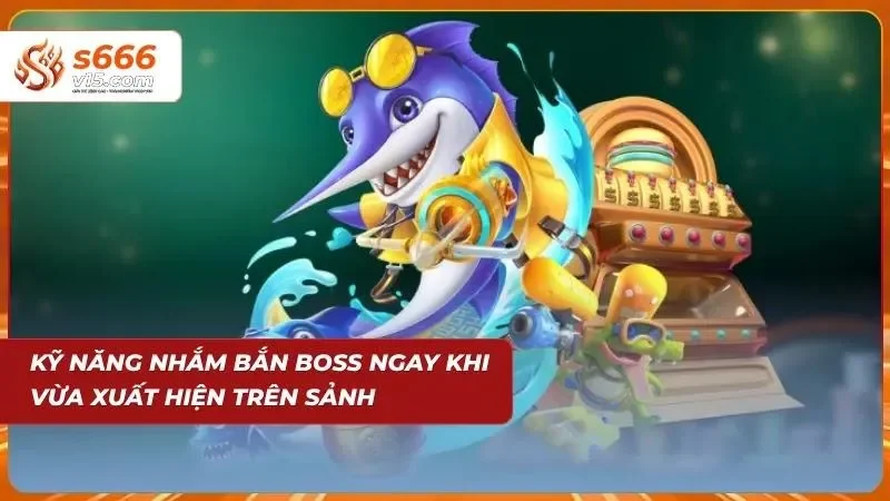 Bắn Cá Xèng S666 – Game Săn Cá Đổi Thưởng Cực Hot Hit 2026 7 Cược thủ kết hợp tính năng khóa mục tiêu để nhả đạn tầm xa dồn dập vào Rồng Vàng