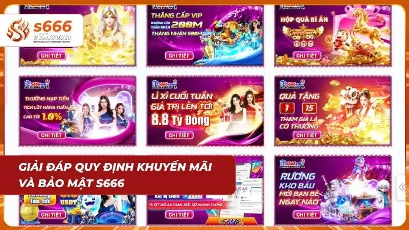 Quy định về khuyến mãi và chính sách bảo mật