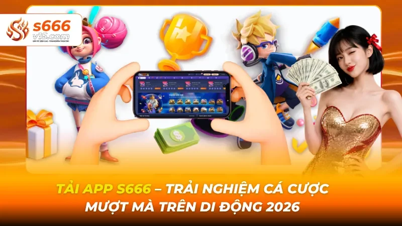 Tải App S666 – Trải Nghiệm Cá Cược Mượt Mà Trên Di Động 2026 1 hướng dẫn tải app s666