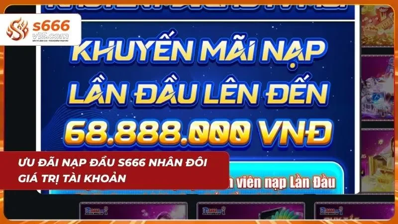 Minh họa chương trình thưởng nạp đầu tăng giá trị tài khoản