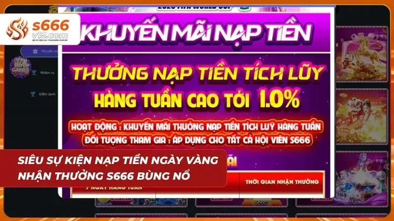 Sự kiện khuyến mãi đặc biệt với nhiều phần thưởng hấp dẫn