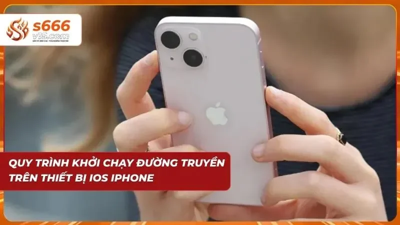 Người dùng thiết lập kết nối truy cập trên thiết bị iPhone