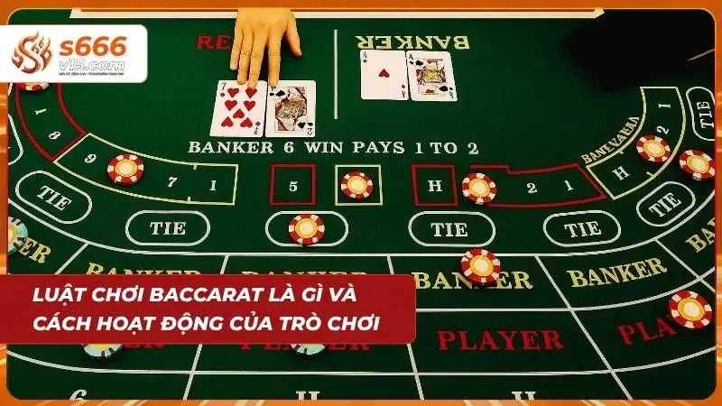 Luật Chơi Baccarat - Hướng Dẫn Chi Tiết Từ A-Z Cho Người Mới 2 Khái niệm cơ bản và cơ chế vận hành trực quan của trò chơi bài cào tại sòng bạc
