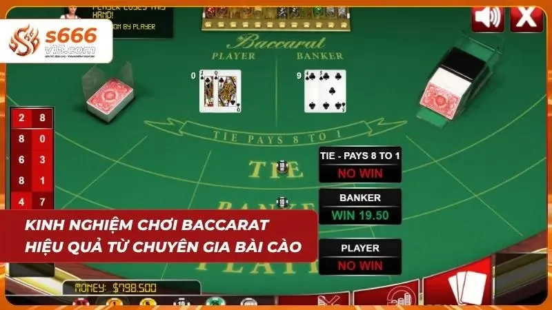 Luật Chơi Baccarat - Hướng Dẫn Chi Tiết Từ A-Z Cho Người Mới 6 Chiến thuật quản lý vốn cược thông minh và kỹ năng đọc vị các nhịp cầu bệt từ giới cao thủ