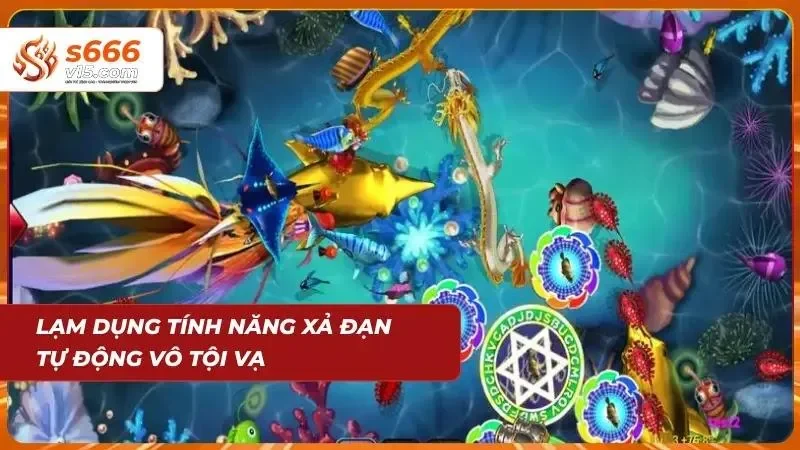 Tác hại của việc lạm dụng tính năng xả đạn tự động khiến hao hụt điểm cược
