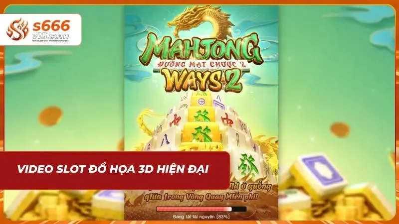 Máy quay thưởng với đồ họa 3D sắc nét hiện đại