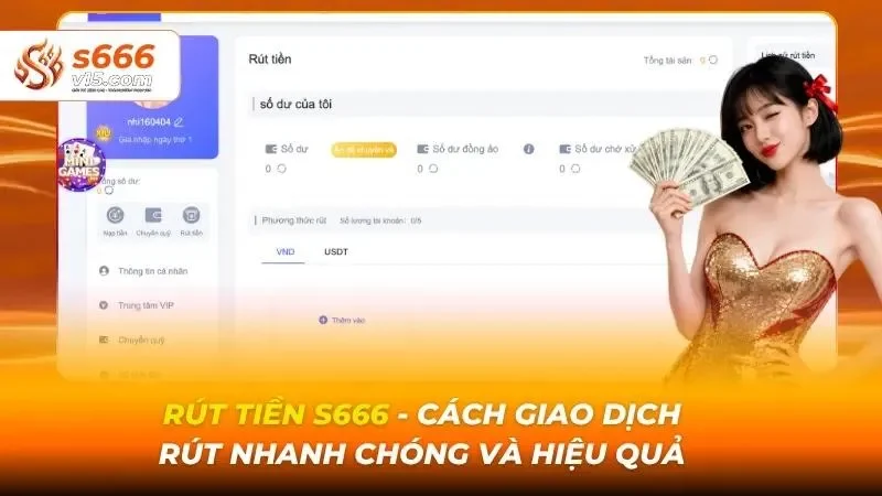 Rút tiền S666