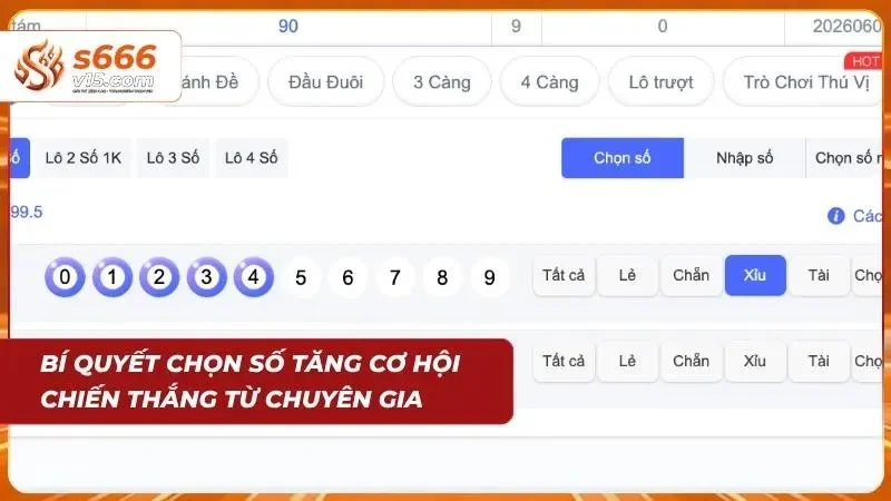 Xổ Số S666 – Cá Cược Lô Đề Và XSMB 2026 Uy Tín Mỗi Ngày 5 Chuyên gia phân tích dữ liệu hỗ trợ lựa chọn con số