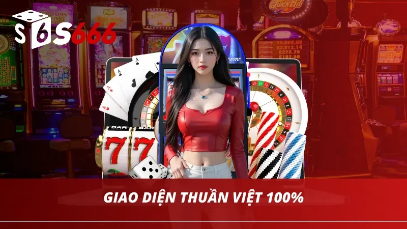 Trang chủ 169 S666 mang đến cho người chơi giao diện thuần Việt